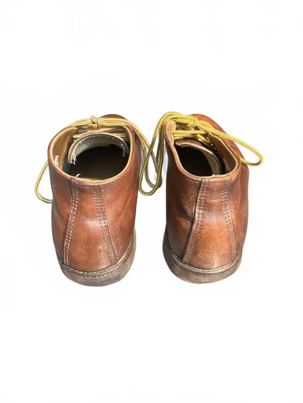 Red Wing 595 Chukka Boots Men 9.5 Brown Leather Made USA